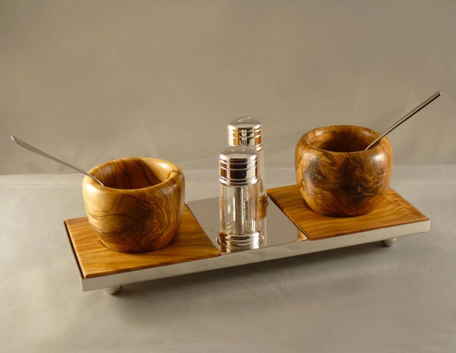 Récipient pour tapenade et pâte d’olive en bois d'olivier Dubosq & Fils - - Chateau Saint martin