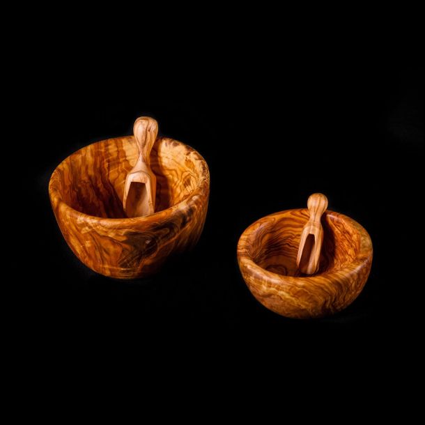 Bols rond - Le travail Artisanal du Bois d'Olivier 