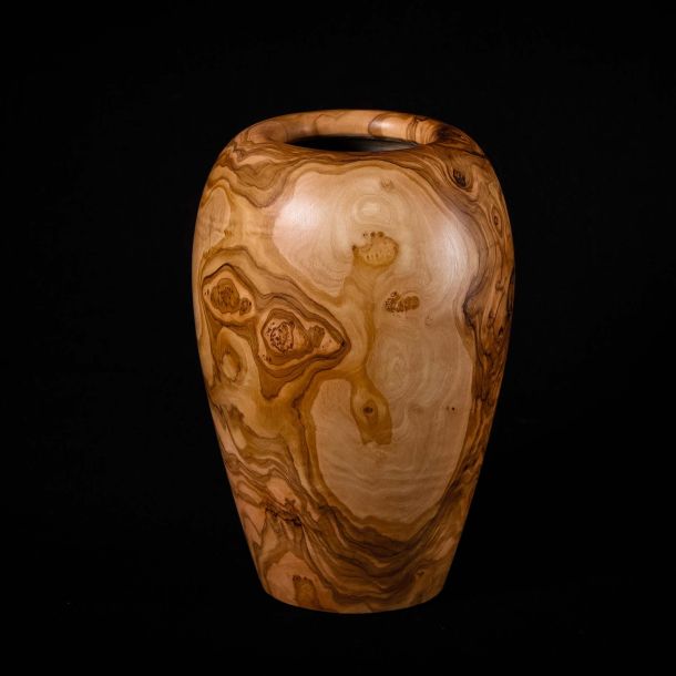 Vase - Le travail Artisanal du Bois d'Olivier 